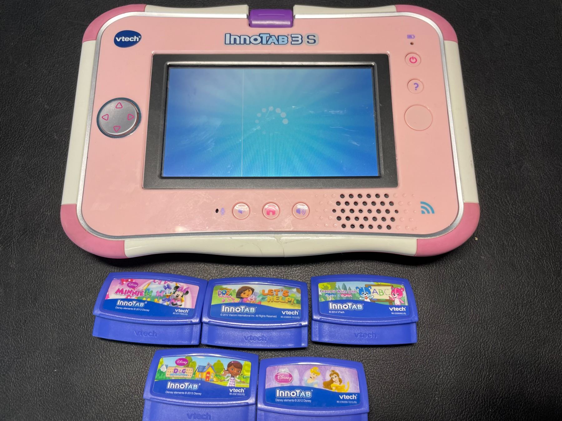Vtech Innotab Lot of 1 Vtech InnoTab 3S w/ Assorted Games - Used - Works/Powers On