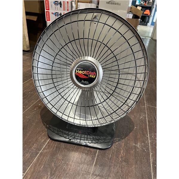 Lot of 1 Presto HeatDish+Tilt Electric Heater - Used - Works
