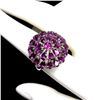 Image 1 : Natural Unheated Pink Rhodolite Garnet Ring