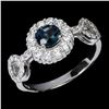 Image 2 : Natural Stunning London Blue Topaz Ring