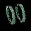 Image 1 : Natural Colombian Emerald Earrings