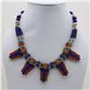 Image 1 : Tibet Natural Stone Tribal Queen Royal Necklace