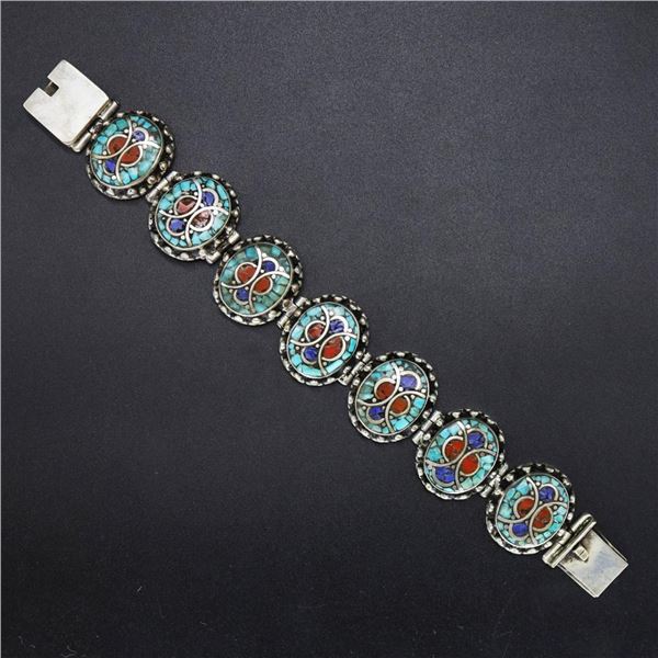 Tibet Hand Made Turquoise Bracelet