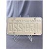 Image 2 : Sask License Plate 1961