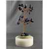 Image 1 : Lapis Luzuli w/ Jade Base Bonsai Tree MSRP $350.00