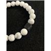 Image 2 : 8mm Howlite Bracelet MSRP $250.00