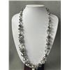 Image 1 : Gorgeous Vintage Cut Crystal and Glass Beaded Designer Necklace