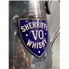 Image 2 : Vintage JB Sherriff & Co VO Whisky Metal Pitcher (hole in the bottom) Displays Well