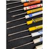 Image 2 : Vintage Lot Of Advertising Flat Head Screw Drivers