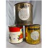 Image 2 : Vintage Overwaitea Jam Can & 2 Empress Marmalade/Jam Cans