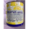 Image 2 : Vintage Shield's Date Crystals 5Lb Tin Can