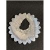 Image 1 : Agate w/Druzy Snowflake Carving MSRP $780.00
