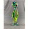 Image 1 : Heavy Glass Dog Figure. Approx, 9 1/2" H