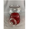 Image 2 : Glass "Bubble Gum Machine" w/ Lid. Approx. 11 1/2" H