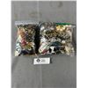 Image 1 : 2 Bags of Misc Costume Jewelry Parts and Beads