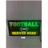 Image 1 : Light Up Electric Football Sign, Works Great