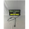 Image 2 : Light Up Electric Football Sign, Works Great