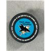 Image 3 : Vancouver Canucks Program and Puck from First Ever San Jose Sharks Game from 1991