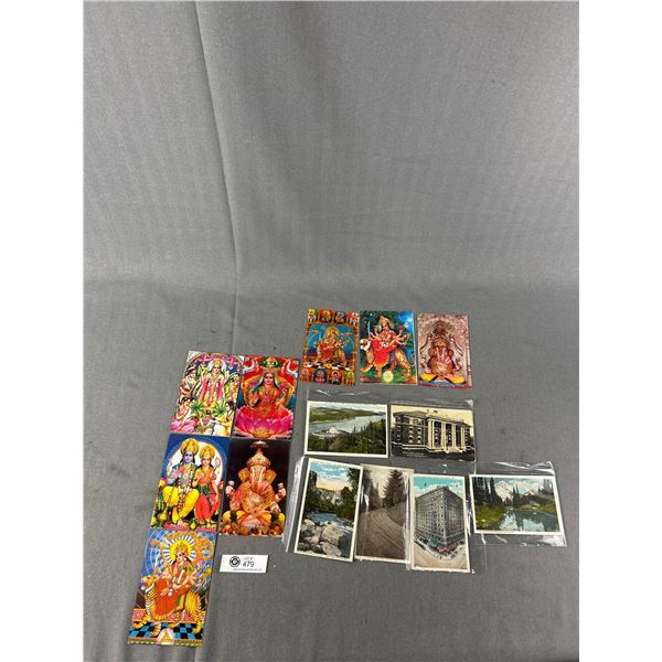 Nice Lot of 1920s Postcards and Bombay India Postcards