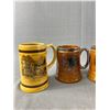Image 2 : Lot of 4 Vintage Beer Steins