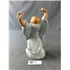 Image 2 : Vintage Porcelain Laughing Buddha. Approx. 10" H