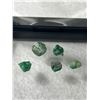 Image 2 : Natural Rough Emerald 5 Pc. 16.80 CT. MSRP $380.00