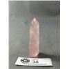 Image 1 : 3.4" Rose Quartz Wand. MSRP $480.00