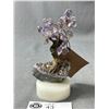 Image 2 : 4" Amethyst Tree On Amethyst Base. Brazil. MSRP $369.00