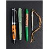 Image 1 : Collectible Writers Lot - Vintage British Made Pencil (No lead), Beatles Pen & Calligraphy Style Pen