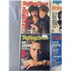 Image 2 : Lot Of Vintage RollingStone Magazines 1980's Great Graphics