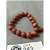 Image 2 : Genuine Brown Gold Stone Beads Bracelet