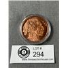 Image 2 : One Ounce .999 Fine Copper Round "Buffalo Nickle"