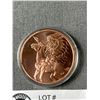 Image 2 : One Ounce .999 Fine Copper Coin. American Indian Series. Golden State Mint