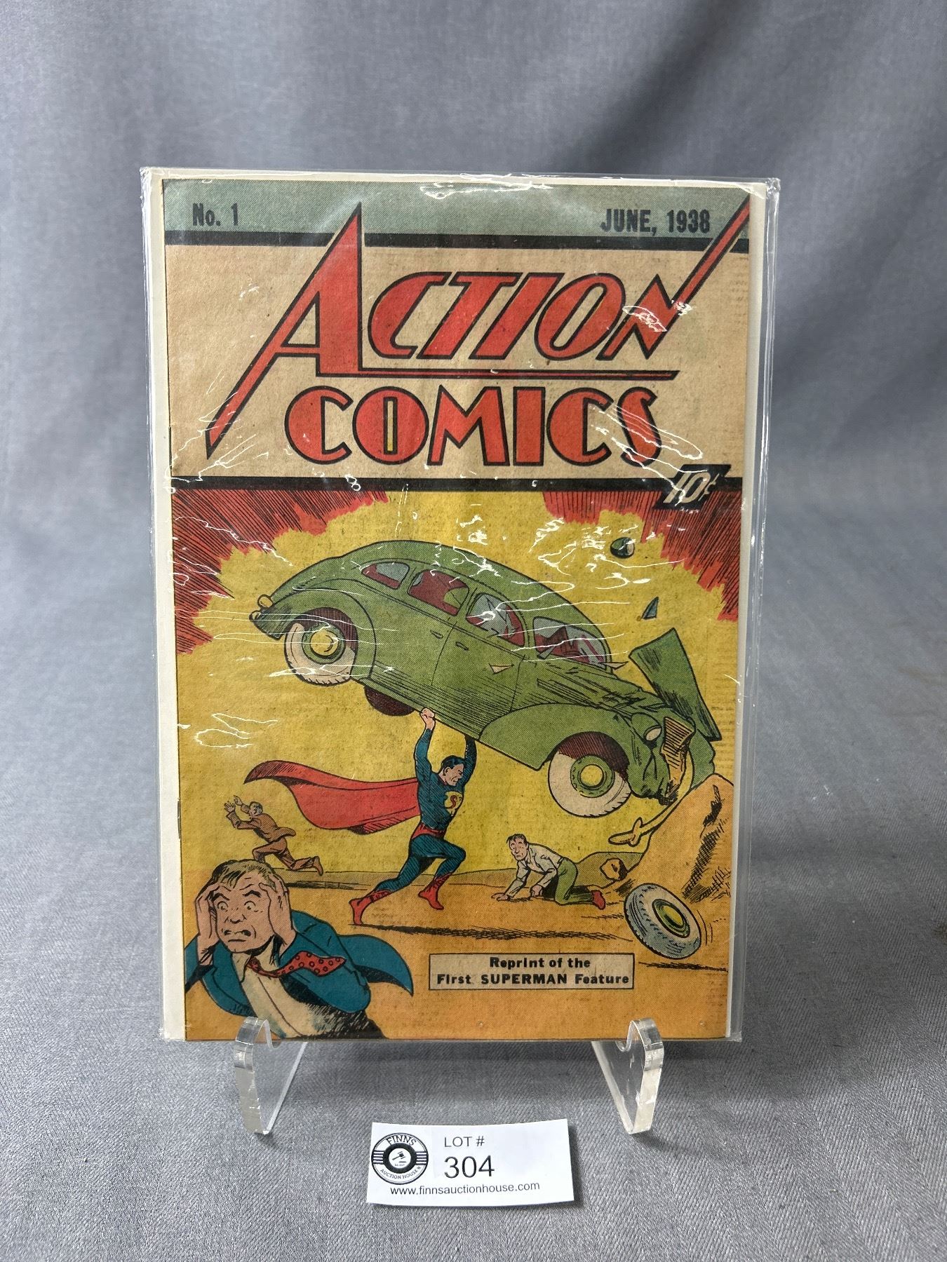 Action Comics Reprint 1970's Reprint Of Superman Action Comics #1