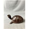 Image 2 : Carved Squirrel Approx. 4 1/2" H & Turtle. Approx. 5" L (Not Wood)