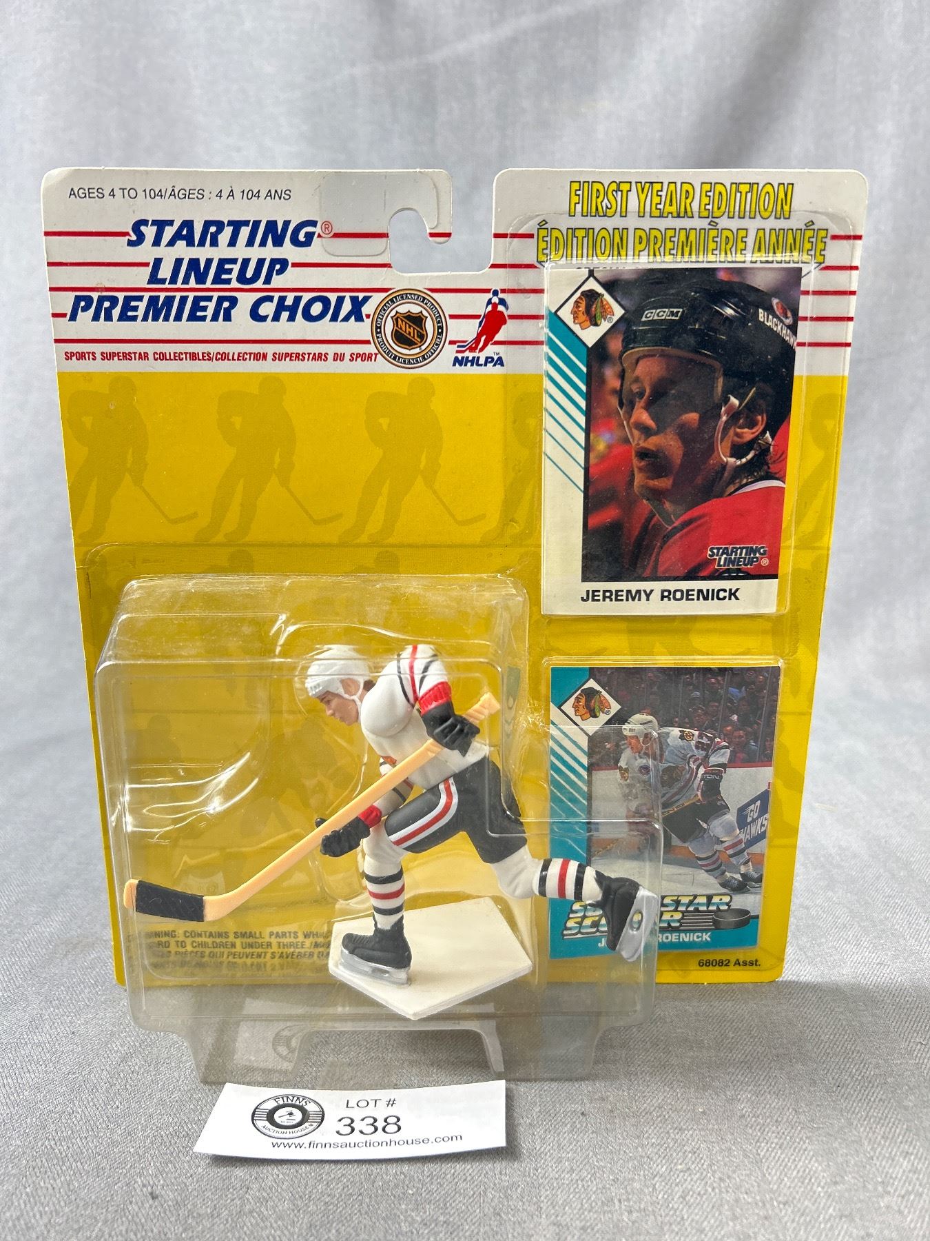 Jeremy Roenick Figure 1993 Kenner Starting Line Up Jeremy Roenick Figure