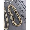 Image 2 : Nice Vintage Necklace Lot. Some Seed Pearl, Some Choker Style.