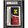 Image 2 : 2021 Panini Score Tom Brady  Graded KSA 9 Mint. In Hard Case