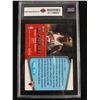 Image 2 : 2005-06 NBA Hoops Michael Jordan Graded. KSA 4 VGE in Hard Case