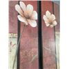 Image 2 : Set of 2 Flower Paintings on Canvas Print. NO Shipping 12" x 36"