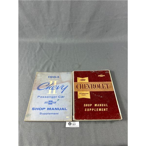 1962 and 1964 Chevrolet Shop Manual Supplements