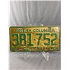 Image 1 : 1858-1958 Centenary British Columbia License Plate