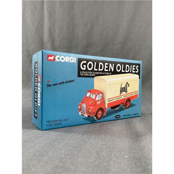 1996 Limited Edition Corgi Golder Oldies Bedford S - Spratts Die Cast Model