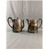 Image 2 : Vintage Monogramed CPR, E&Co Elkington, Silver Plated Tea Server Set