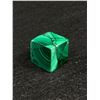 Image 1 : Genuine Natural Malachite Cube. MSRP $280.00