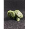 Image 1 : Green Jade Turtle Carving. MSRP $680.00