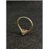 Image 2 : Beautiful 10k Yellow Gold and Garnet Ring. Size 7.75 1.58 gr