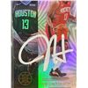 Image 2 : 2019-20 Panini Signed James Harden NBA Card w/ COA