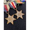 Image 2 : WW II Star Metals w/ Bar Pin