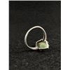 Image 2 : Vintage Sterlilng Silver w/ Dark Green B.C. Jade Ring, Tested, Marked Sterlilng, In Box